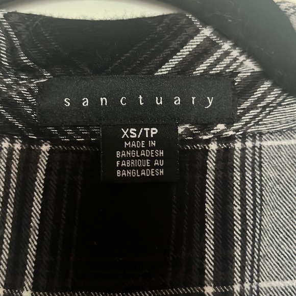 Sanctuary Plaid Shirt - Picture 4 of 4